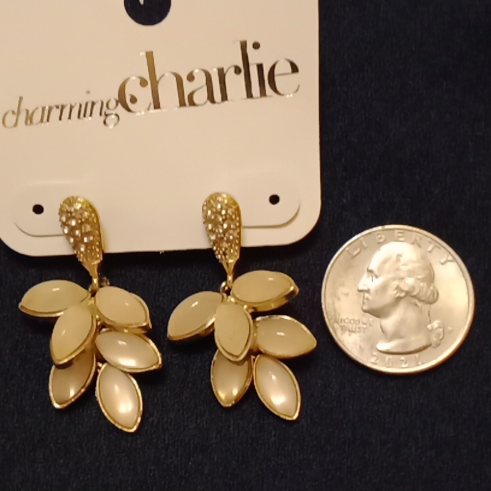 New charming Charlie fashion post earrings - Picture 4 of 5